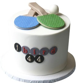 Table Tennis Cake