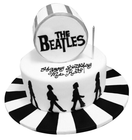 The beatles cake