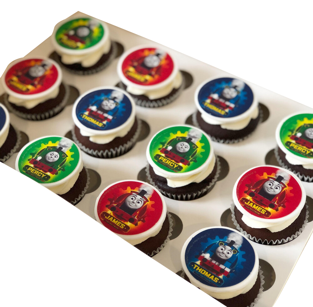 Thomas The Tank Engine Cupcakes