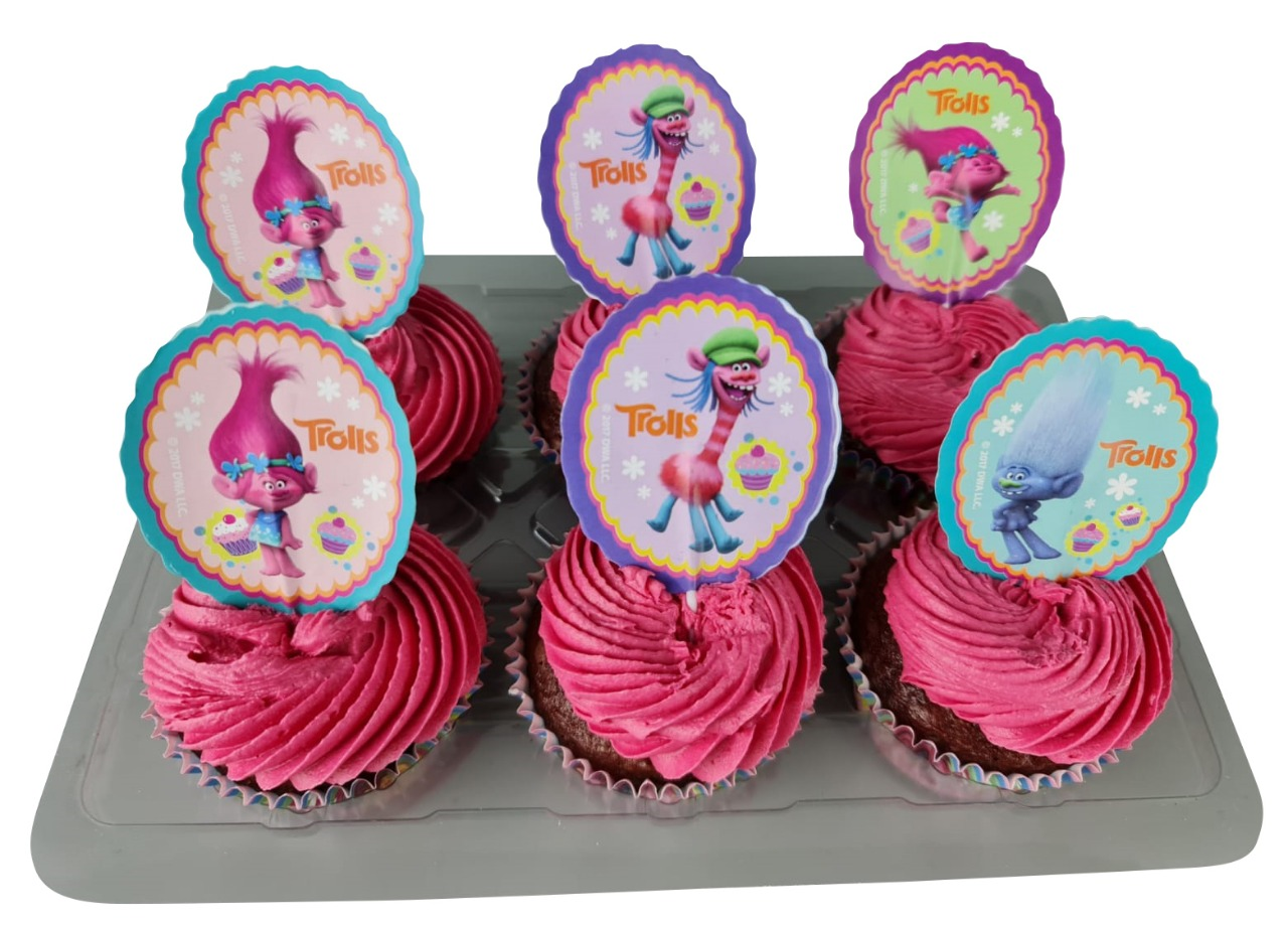 Troll Cupcakes