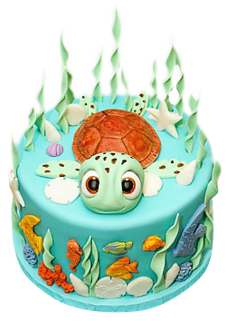 Turtle cake